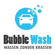Logo Bubble Wash: wassen zonder krassen